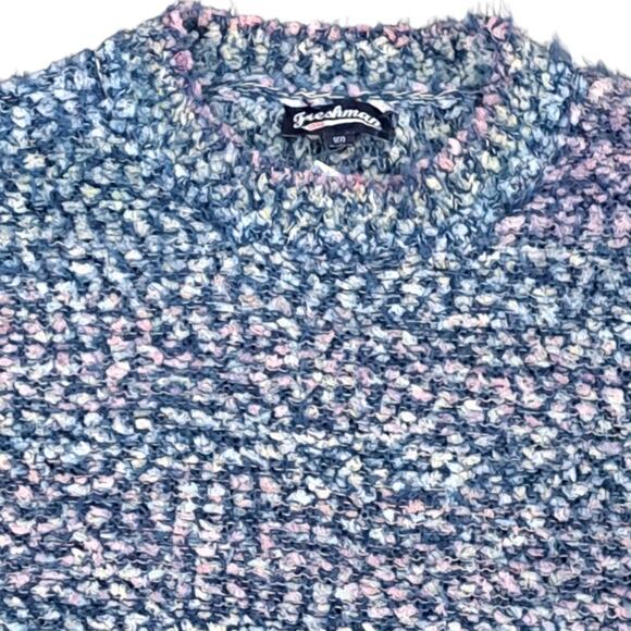 NWT Freshman Girls  Blue Girls Pullover Kids Popcorn Long Sleeve Sweater Small 7 - Picture 3 of 7